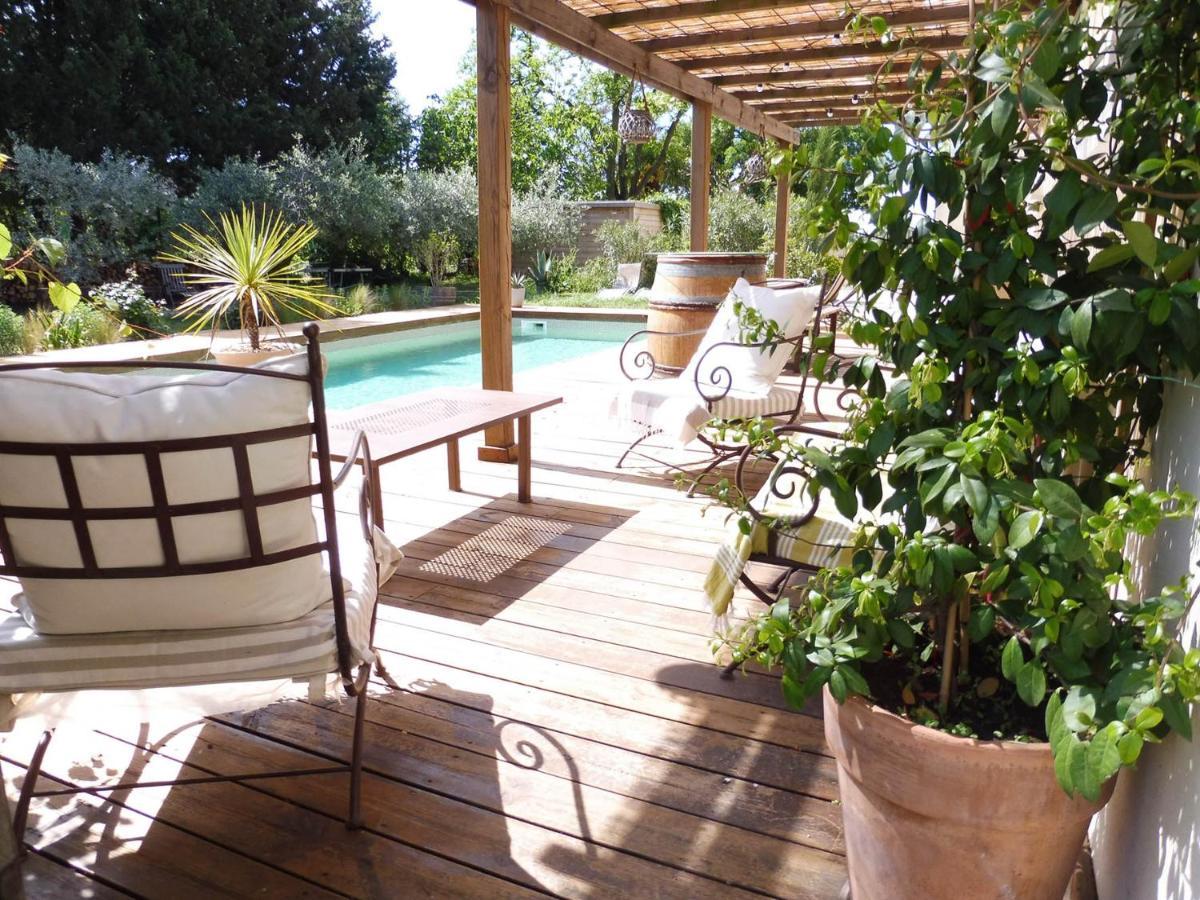 Bed and Breakfast Mas Des Rabasses Le Pontet  Exterior foto