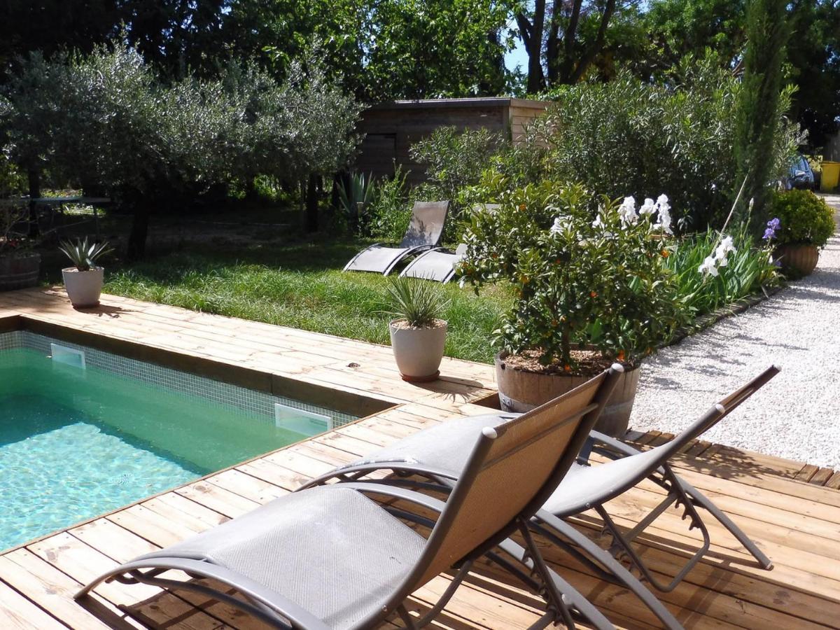 Bed and Breakfast Mas Des Rabasses Le Pontet  Exterior foto